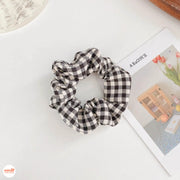 Scrunchies vải caro