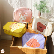 Túi đựng mỹ phẩm gấu thỏ