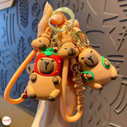 Móc khóa dây chữ Capybara