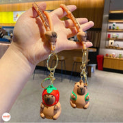 Móc khóa dây chữ Capybara