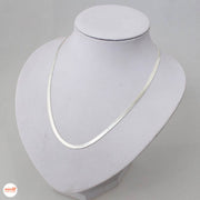 Dây chuyền trơn dẹt 00342 50cm