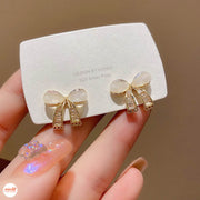 Bông tai nơ opal Fl