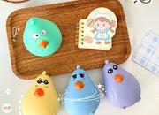 Bóp squishy hình chim