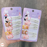 Vỉ 5 kẹp mái Loopy đội nón