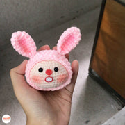 Móc khoá len đầu thú