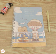 Sổ B5 lò xo nhựa