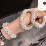 Cột tóc ngọc trai đá