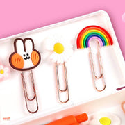 Set 5 ghim kẹp giấy cute