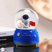 Quả cầu thủy tinh mini phi hành gia