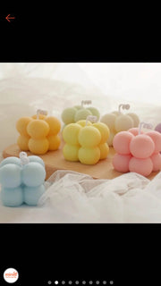 Nến thơm khối rubik nhỏ