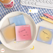 Giấy note vuông màu gradient