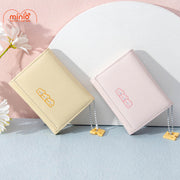 Ví gấp 3 tặng kèm móc khóa phô mai