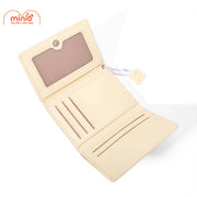 Ví gấp 3 tặng kèm móc khóa phô mai