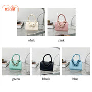 Túi xách mini trơn xích nhựa YD