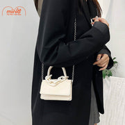 Túi xách mini trơn xích nhựa YD