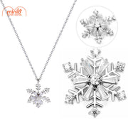 Dây chuyền bông tuyết xoay