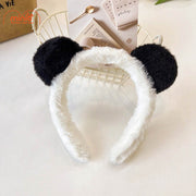 Cài tóc gấu đen