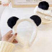 Cài tóc gấu đen