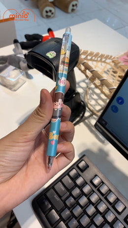 Bút gel bấm tẩy