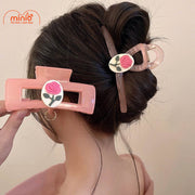 kẹp càng cua hoa hồng