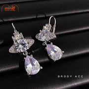 Bông tai vivi đính đá