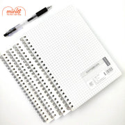 Sổ lò xo caro bìa nhựa A5