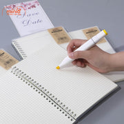 Sổ lò xo caro bìa nhựa A5