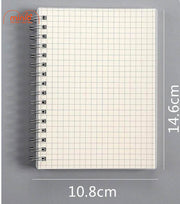 Sổ lò xo caro bìa nhựa A6-002