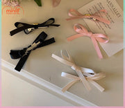 Set kẹp mỏ vịt nơ nhỏ