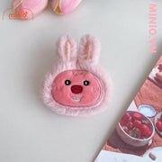 Cài áobalo bông Loopy thỏ hồng