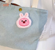 Cài áobalo bông Loopy thỏ hồng