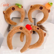 Cài tóc lông Capybara bản lớn