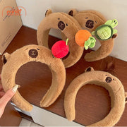 Cài tóc lông Capybara bản lớn