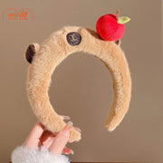 Cài tóc lông Capybara bản lớn