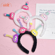 Cài tóc 2 bé 2 mắt tóc xoăn