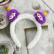 Cài tóc 2 bé 2 mắt tóc xoăn