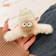 Kẹp càng cua 2 mắt nón len