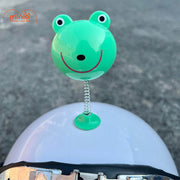 Dán nón bảo hiểm lò xo thú cute