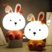 Đèn ngủ tích điện thỏ