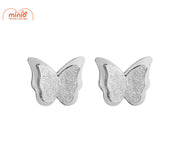 Set 3 đôi bông tai bướm titan