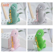 Móc khoá bông khủng long dẹp