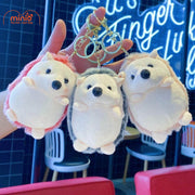 Móc khoá bông nhím tròn QĐ