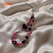 Dây đeo điện thoại hạt cườm