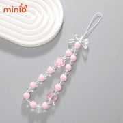 Dây đeo điện thoại hạt cườm