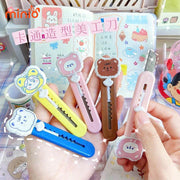 Dao rọc giấy mặt gấu 65 PO