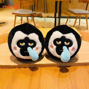 Móc khóa khỉ Saki mũi xanh