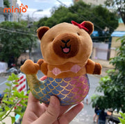 Móc khóa Capybara tiên cá