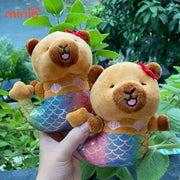 Móc khóa Capybara tiên cá