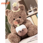 Gấu ôm bình sinh nhật