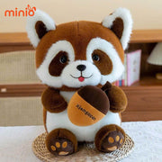 Sóc nâu ôm hạt dẻ